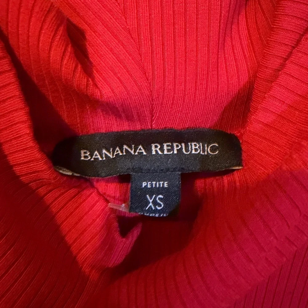 Banana Republic Strapless Red Dress - Picture 4 of 4
